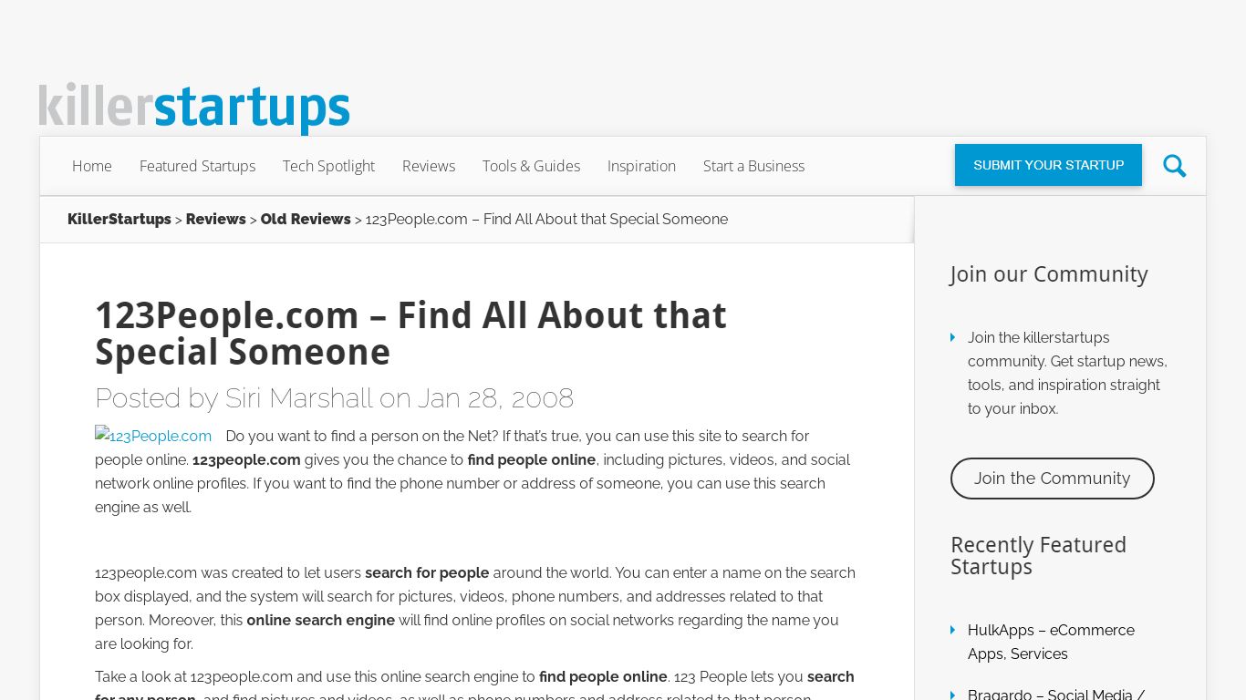 123People.com – Find All About that Special Someone